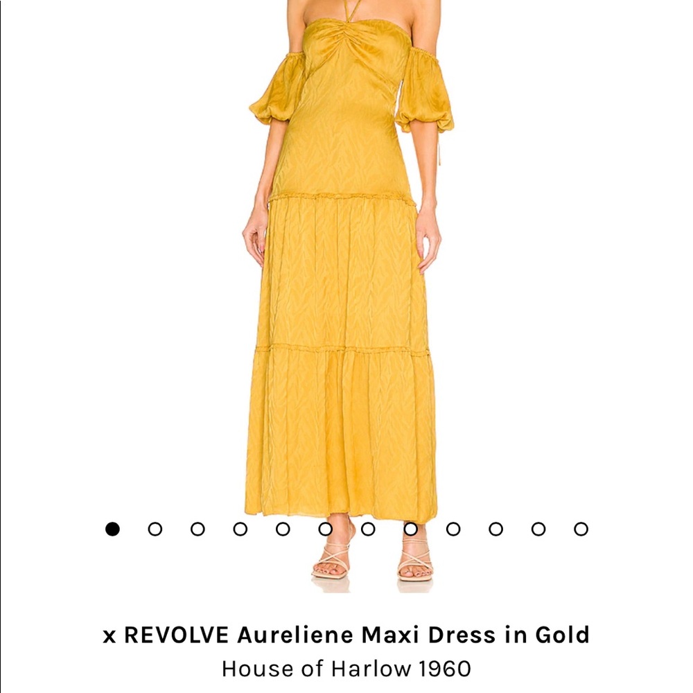 Beautiful House of Harlow 1960 Aureliene Maxi Dress